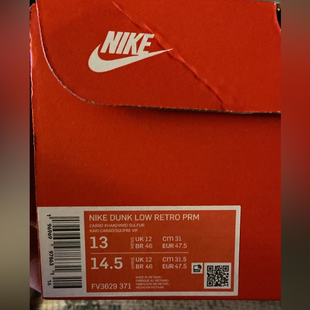 Nike dunk low retro cargo/ khaki - Picture 1 of 6